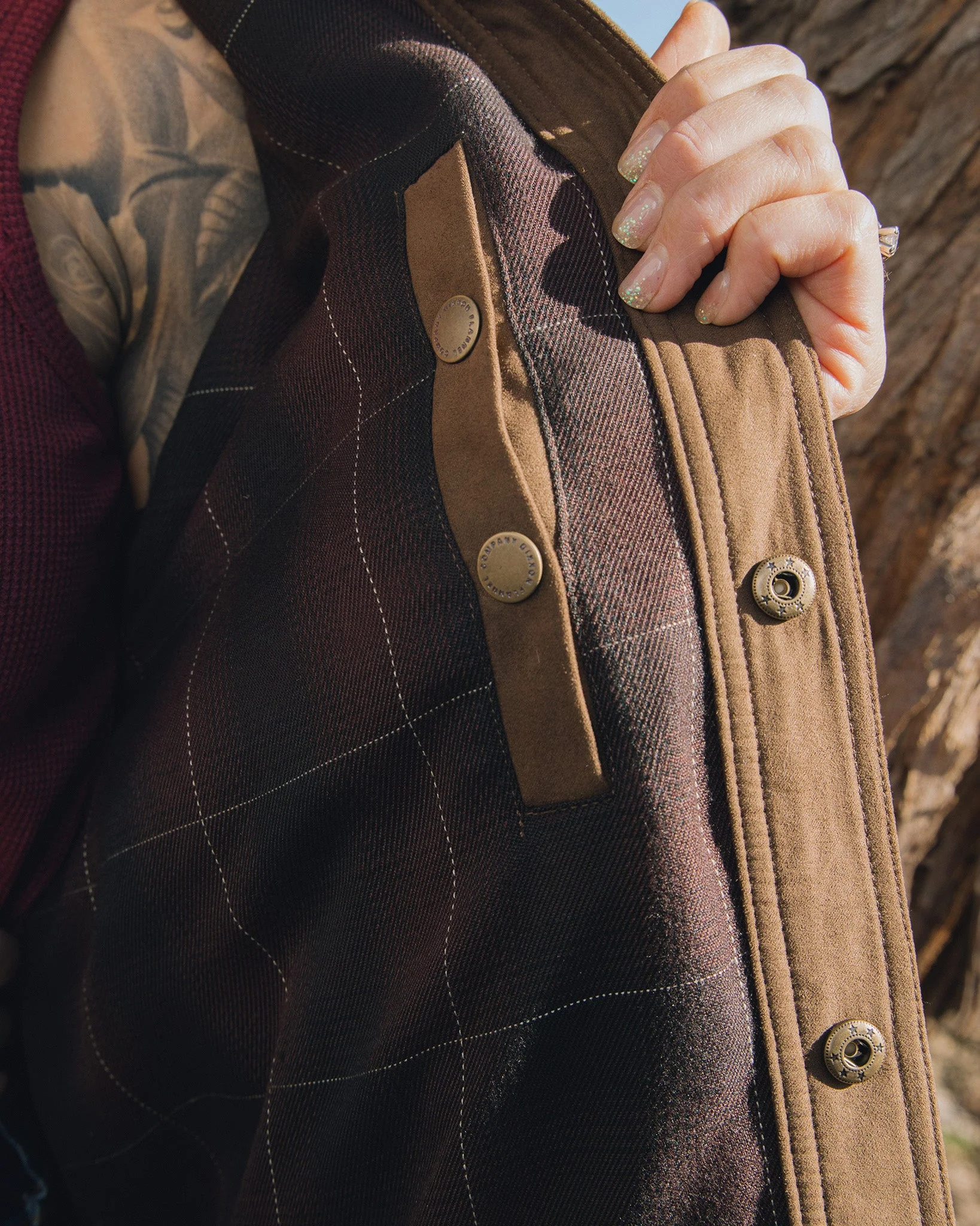 Casper Suede Jacket - Image 9